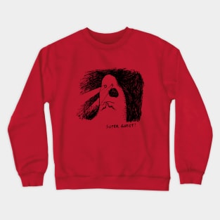 Super Ghost Sketch Crewneck Sweatshirt